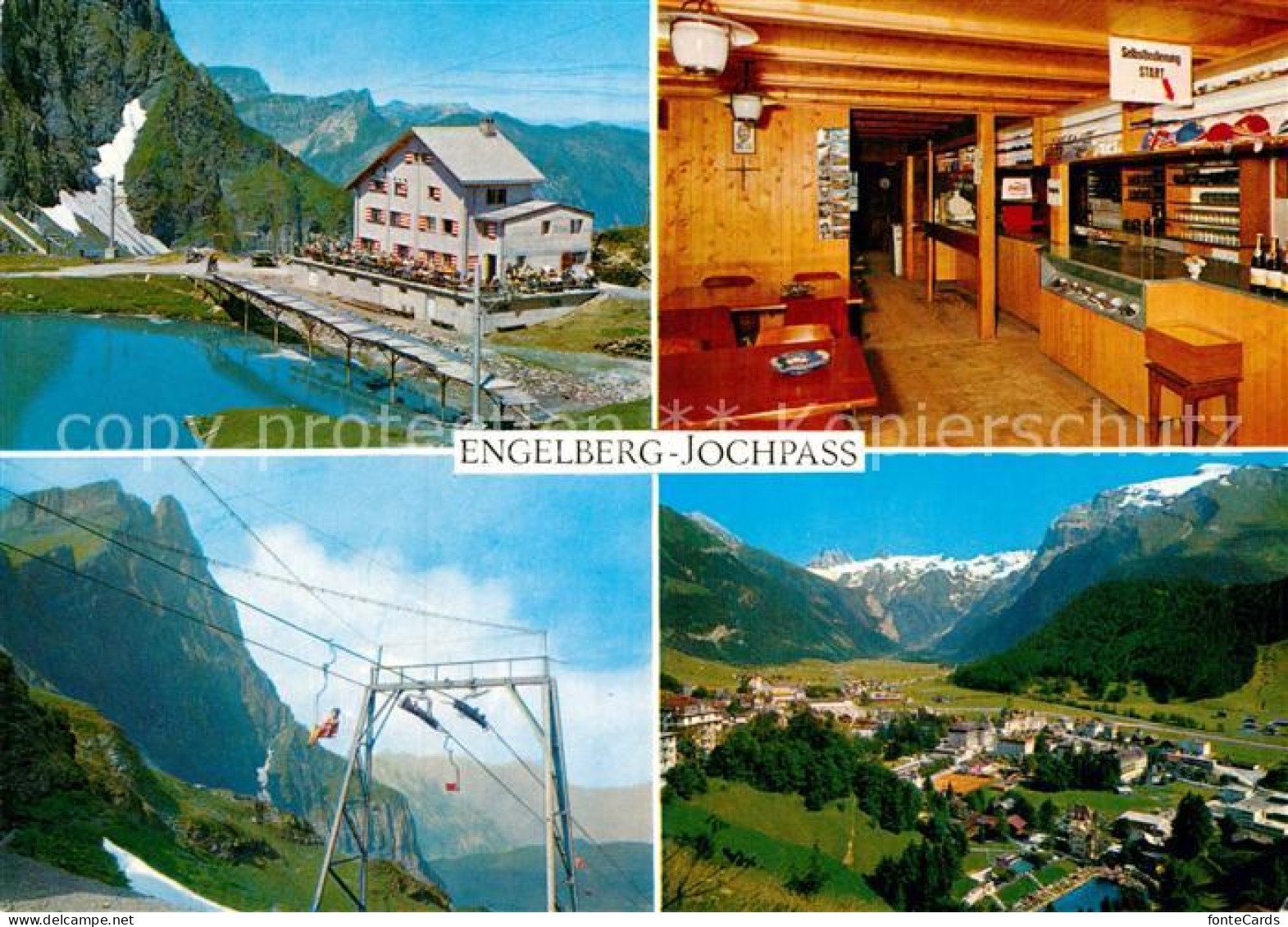 13041509 Jochpass Sesselbahn Berghaus  Jochpass - Altri & Non Classificati