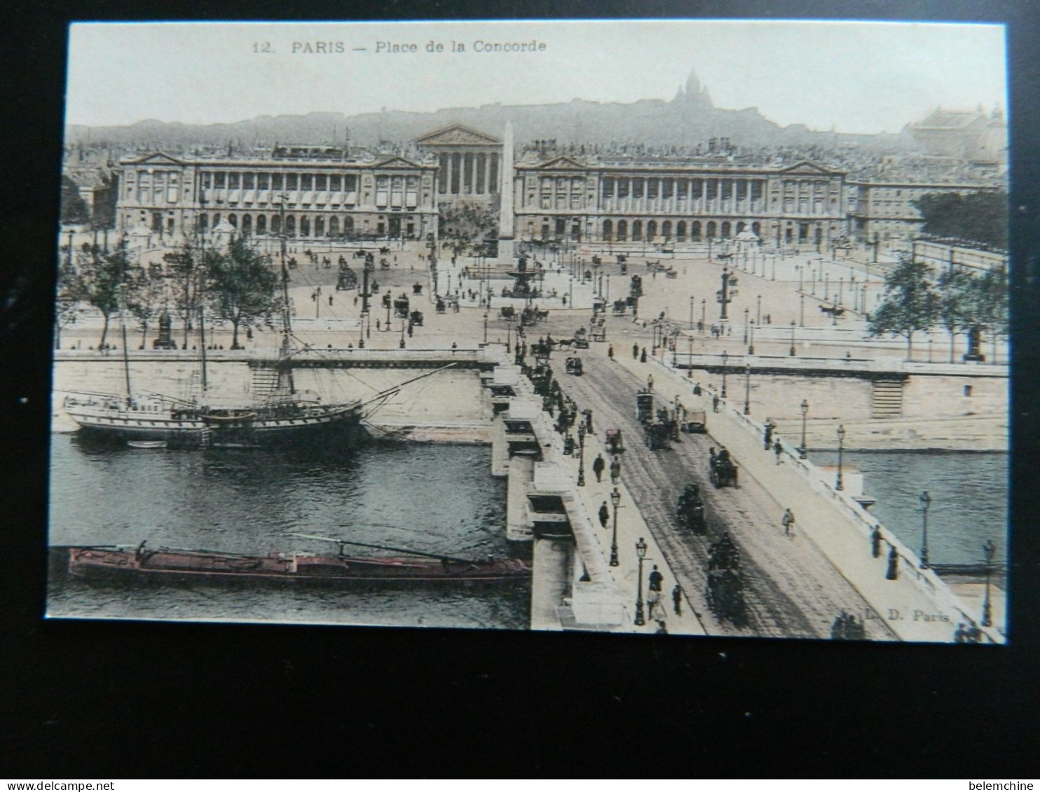 PARIS                                  PLACE DE LA CONCORDE - Paris (01)