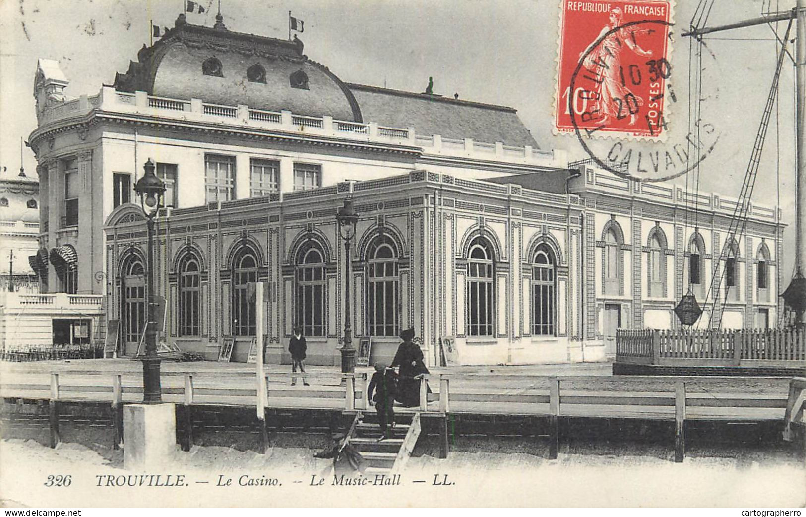 Trouville Casino Music Hall 1914 - Trouville