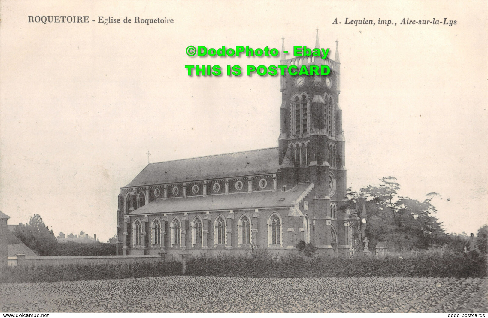 R356128 Roquetoire. Eglise De Roquetoire. A. Lequien - Monde