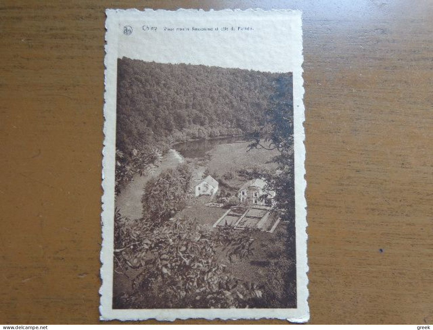 2 Cartes De Chiny: Vieux Moulin Rossomme Et Cote Du Paradis + La Goulette  --> Onbeschreven - Chiny