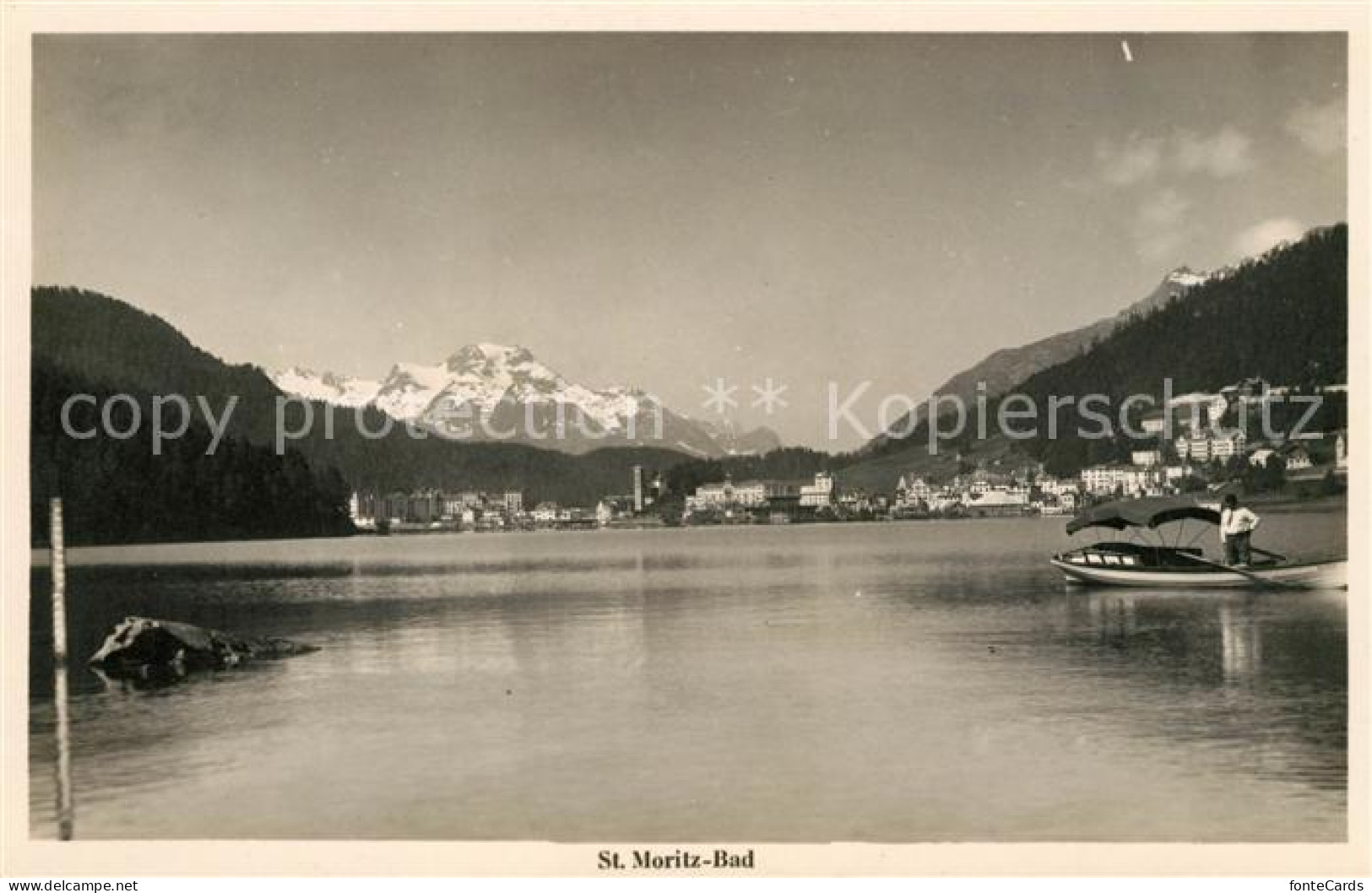 13038597 St Moritz Bad GR Panorama St. Moritz - Autres & Non Classés