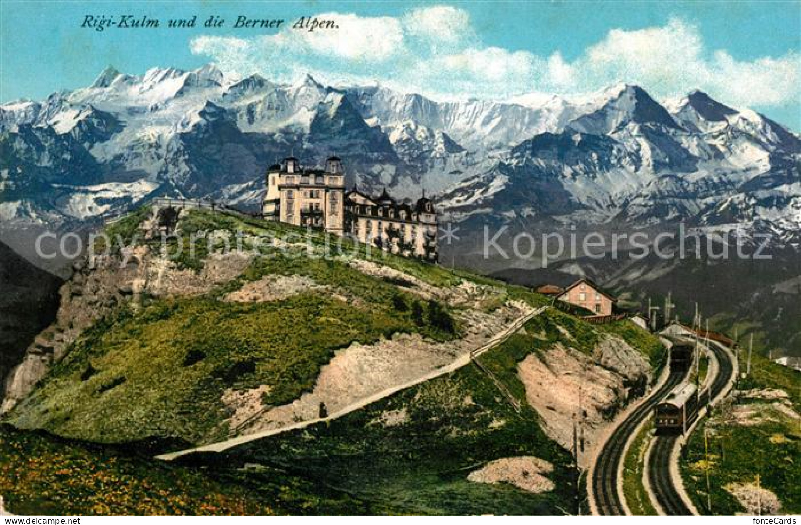 13037657 Rigi Kulm Hotel Mit Berner Alpen Rigi Kulm - Sonstige & Ohne Zuordnung