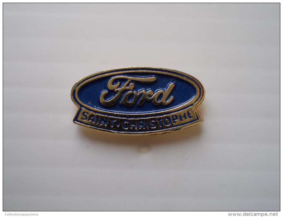 Pin's - FORD Saint Christophe. Logo - Ford