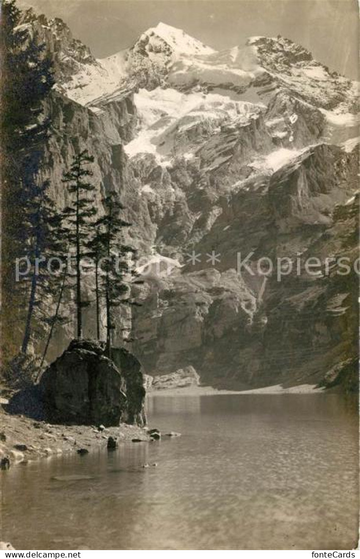 13014177 Kandersteg BE Oschinensee Bluemlisalp Berner Alpen Kandersteg - Sonstige & Ohne Zuordnung