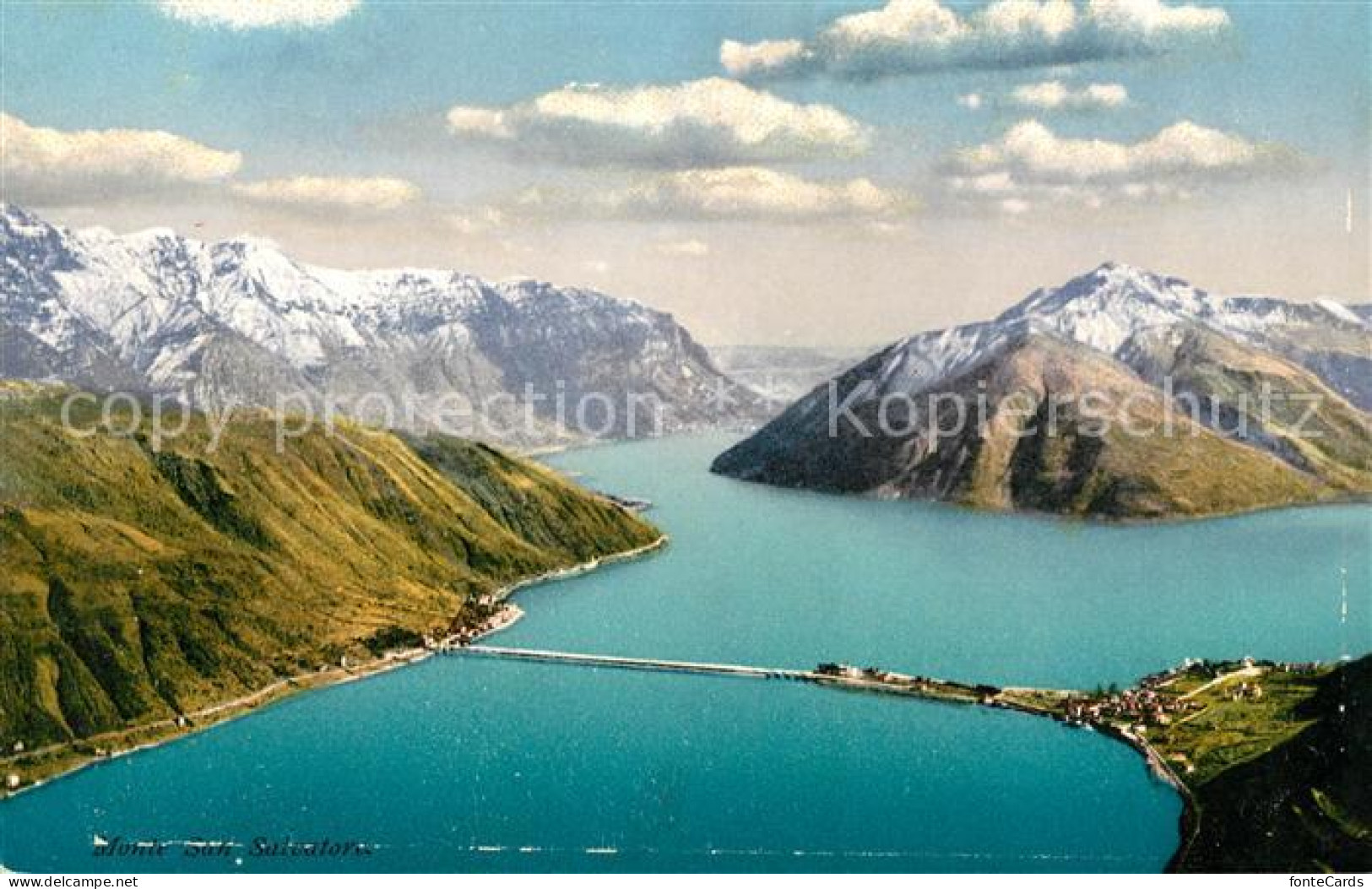 13012839 Monte San Salvatore Vista Sul Lago Di Lugano Monte Generoso San Giorgio - Altri & Non Classificati