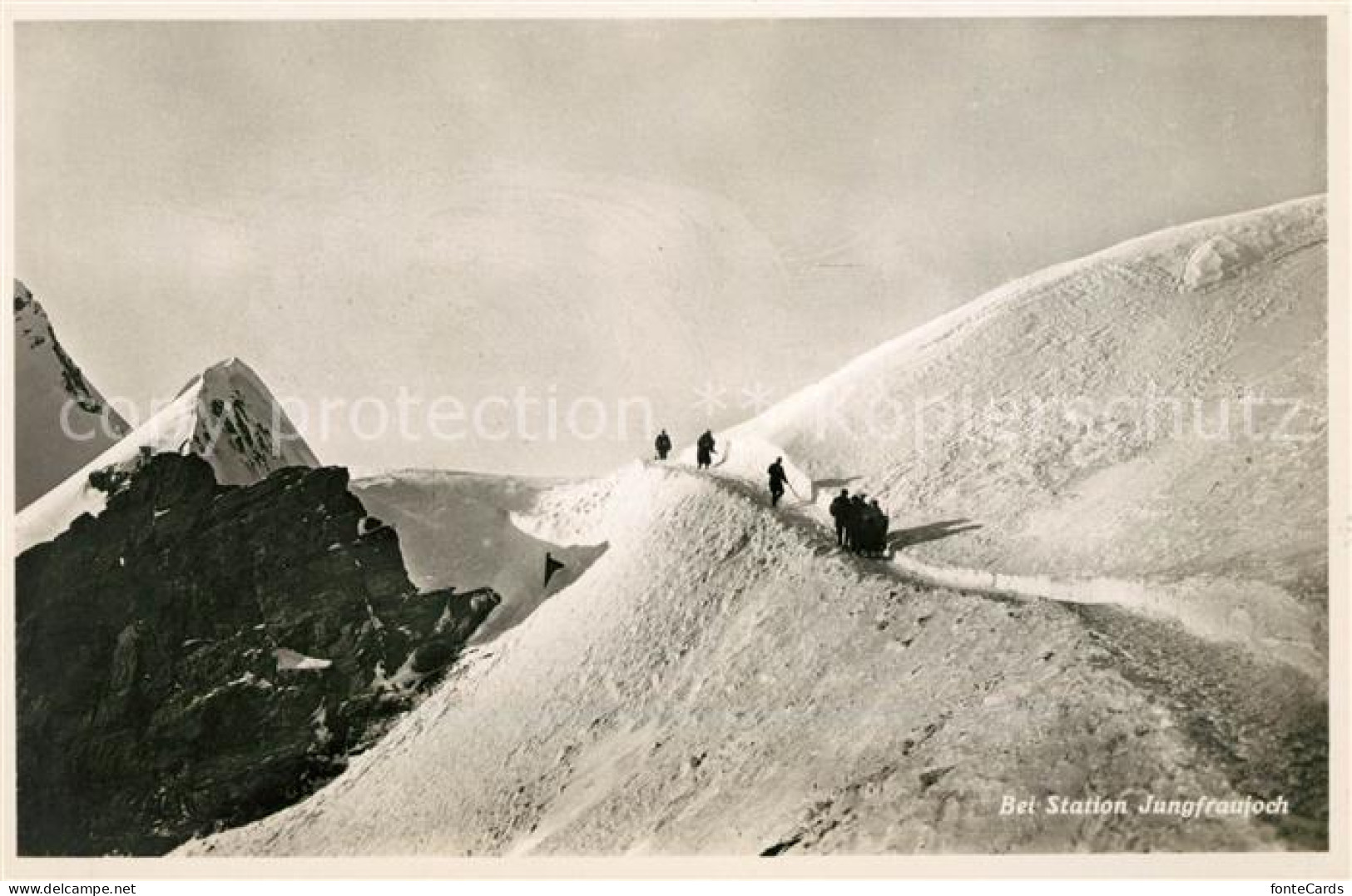 13012777 Jungfrau BE Bergwandern Station Jungfraujoch Gebirgspanorama Berner Alp - Other & Unclassified