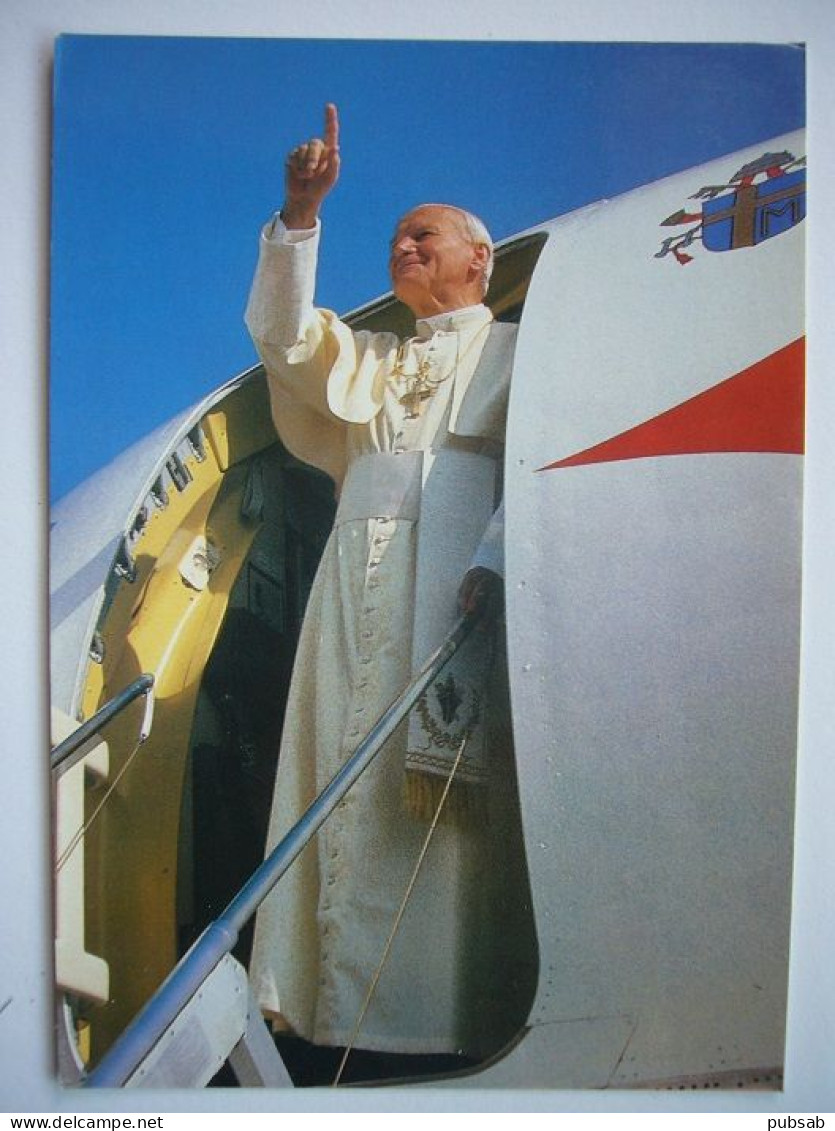 Avion / Airplane / ALITALIA / DC-9 / Pope John Paul II / Seen At Warsaw Airport - 1946-....: Modern Era