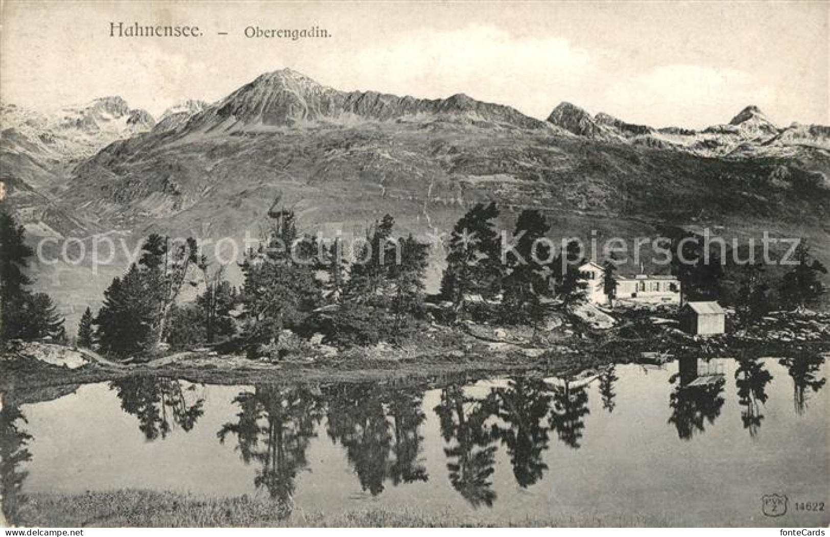 13010737 Hahnensee Bergsee Wasserspiegelung Oberengadin Alpen St. Moritz - Otros & Sin Clasificación