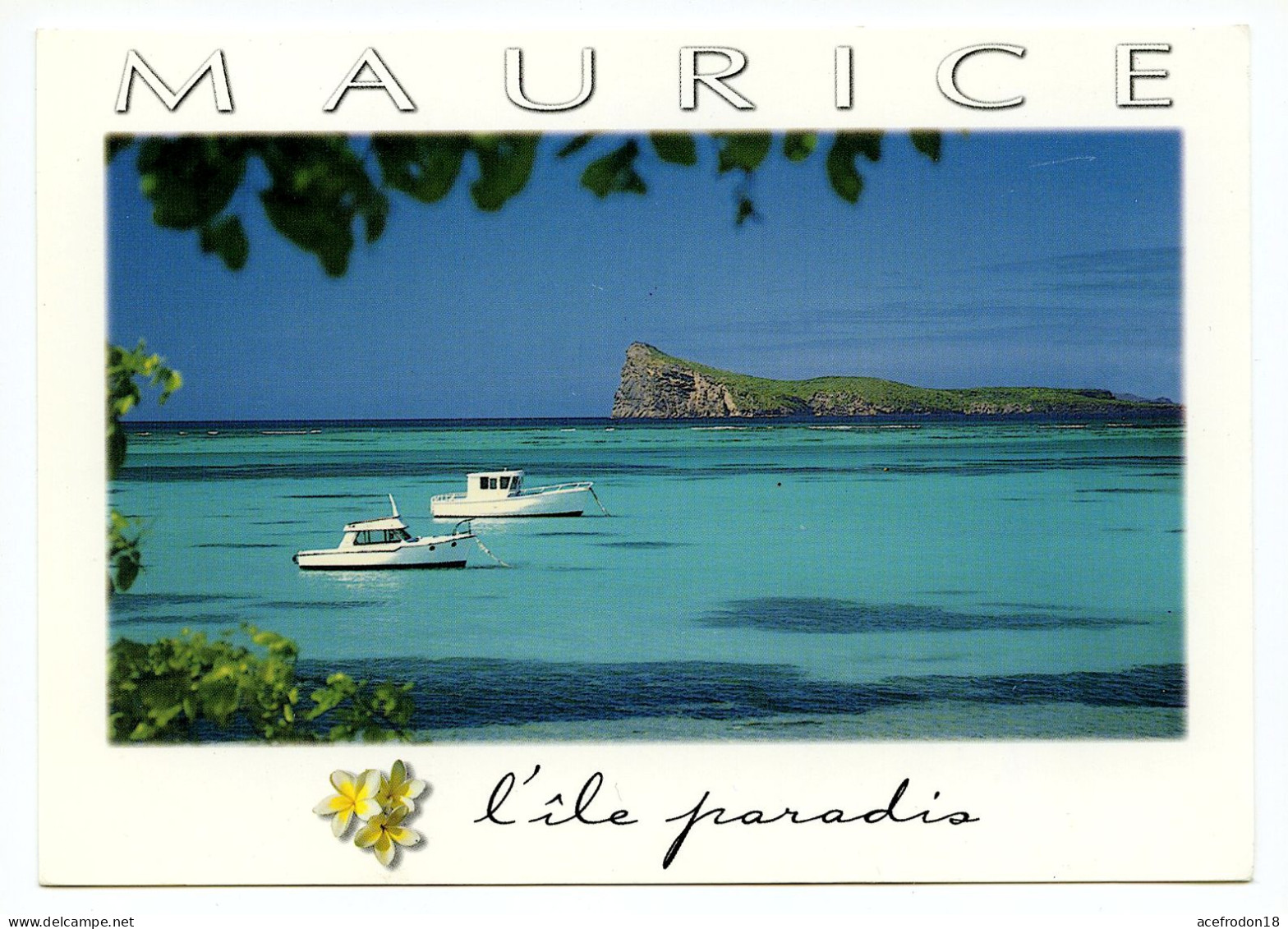 ÎLE MAURICE - Coin De Mire Sur Lagon - Mauritius