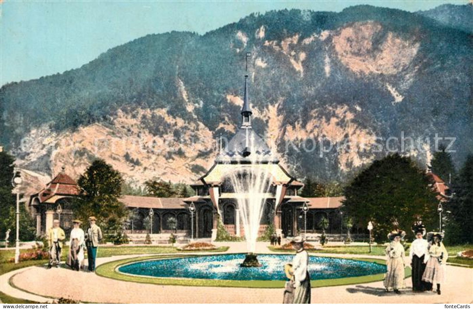 13010557 Interlaken BE Kursaal Brunnen Interlaken - Sonstige & Ohne Zuordnung