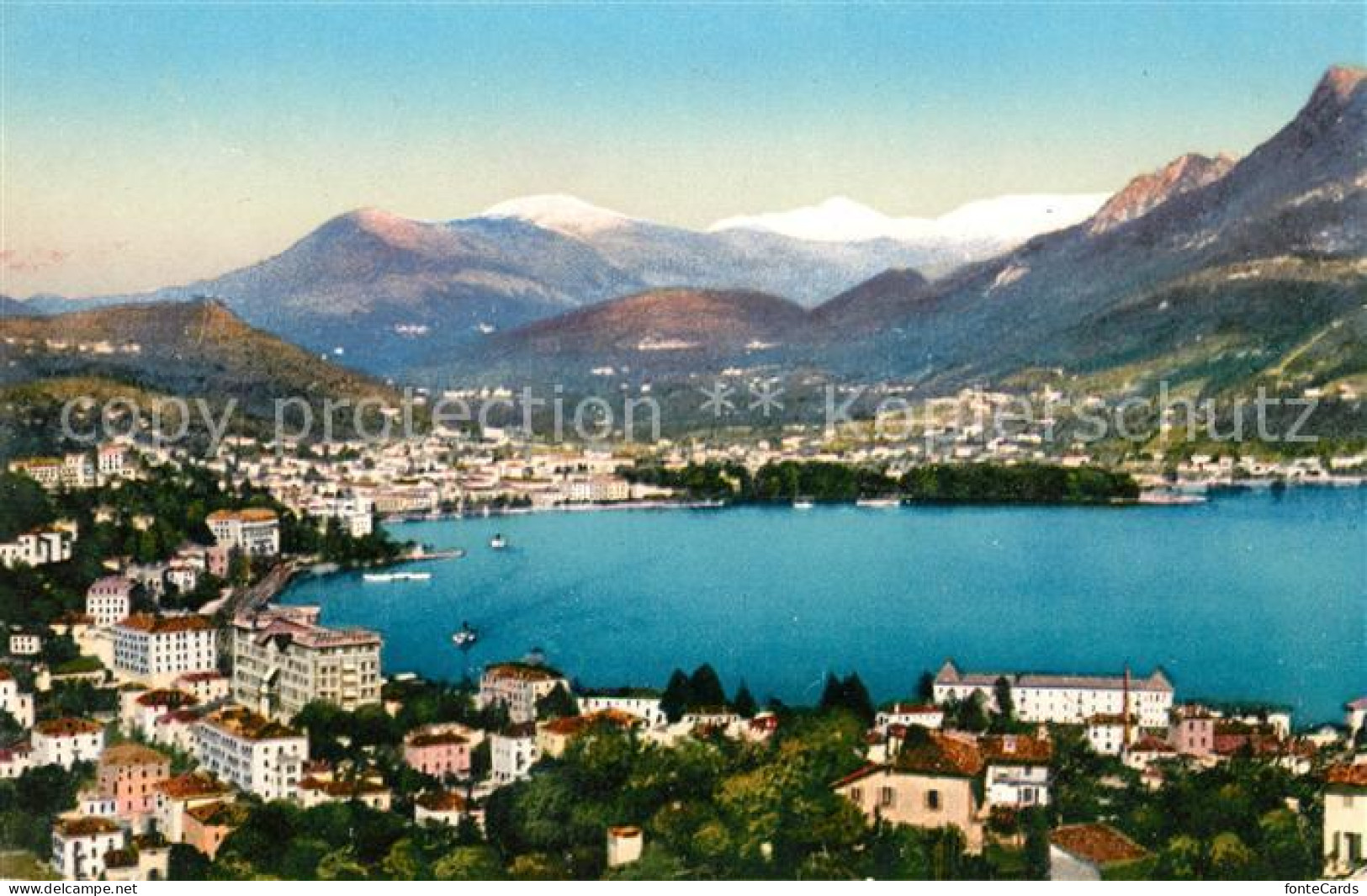 13009929 Lugano TI Seepartie Lugano - Sonstige & Ohne Zuordnung