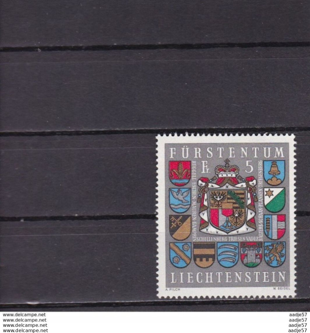 Liechtenstein 1971/1974 YT 469/71/74/76 Mi.539/42 MNH** See Under For More Items MNH** - Nuovi