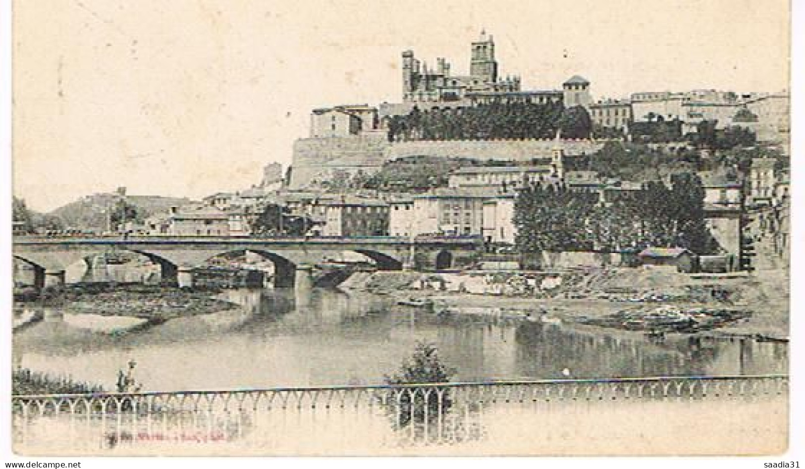 34 BEZIERS  VUE GENERALE  1914 - Beziers