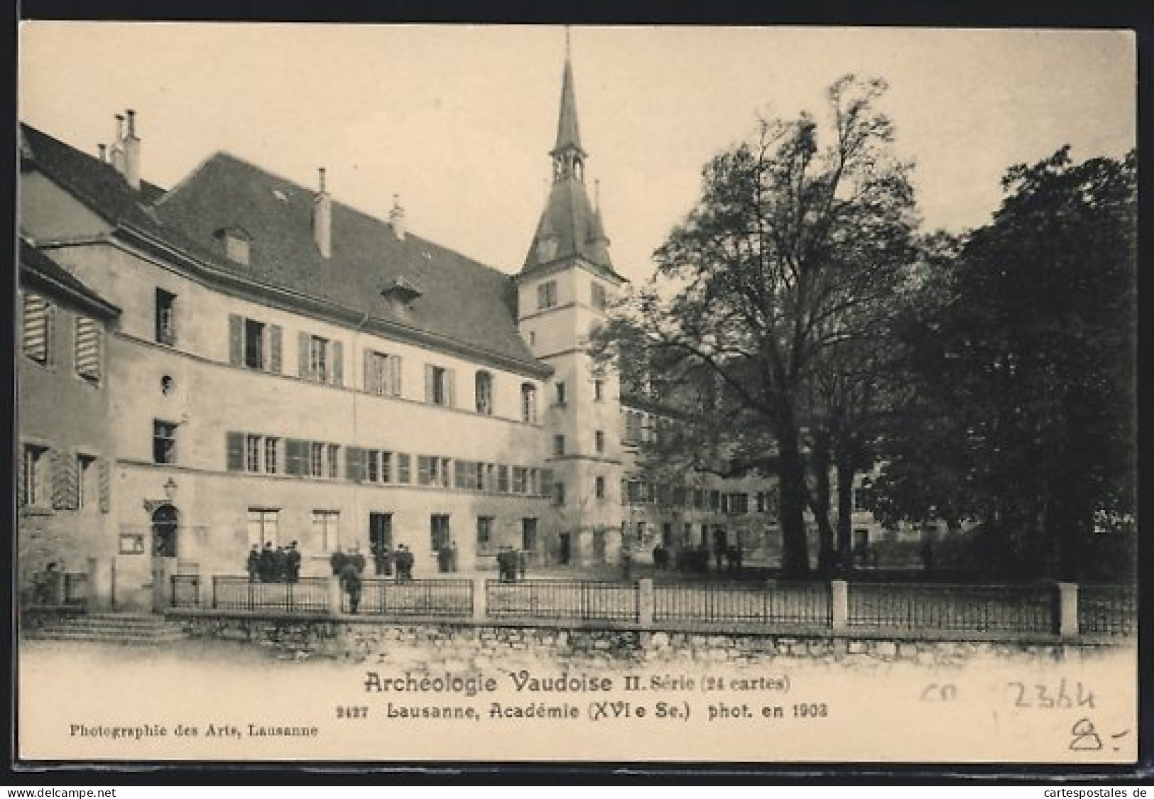 AK Lausanne, Archéologie Vaudoise, Académie  - Lausanne