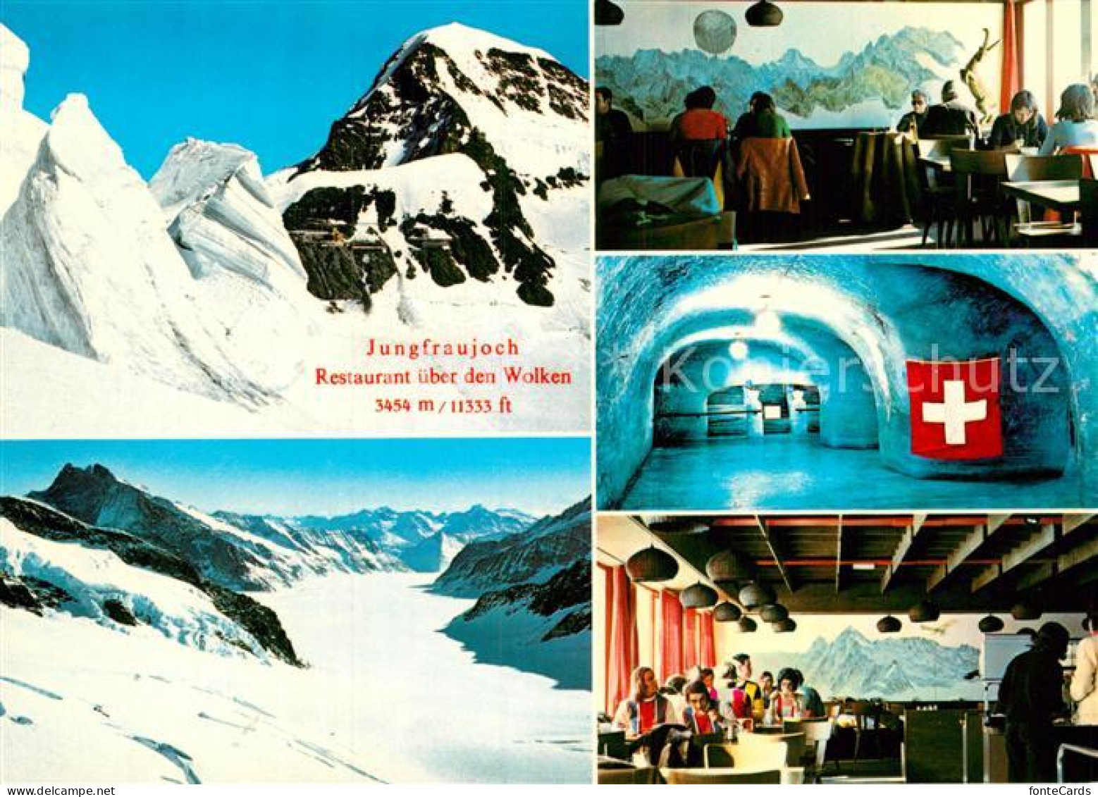 13001087 Jungfraujoch Restaurant Ueber Den Wolken Jungfraujoch - Autres & Non Classés