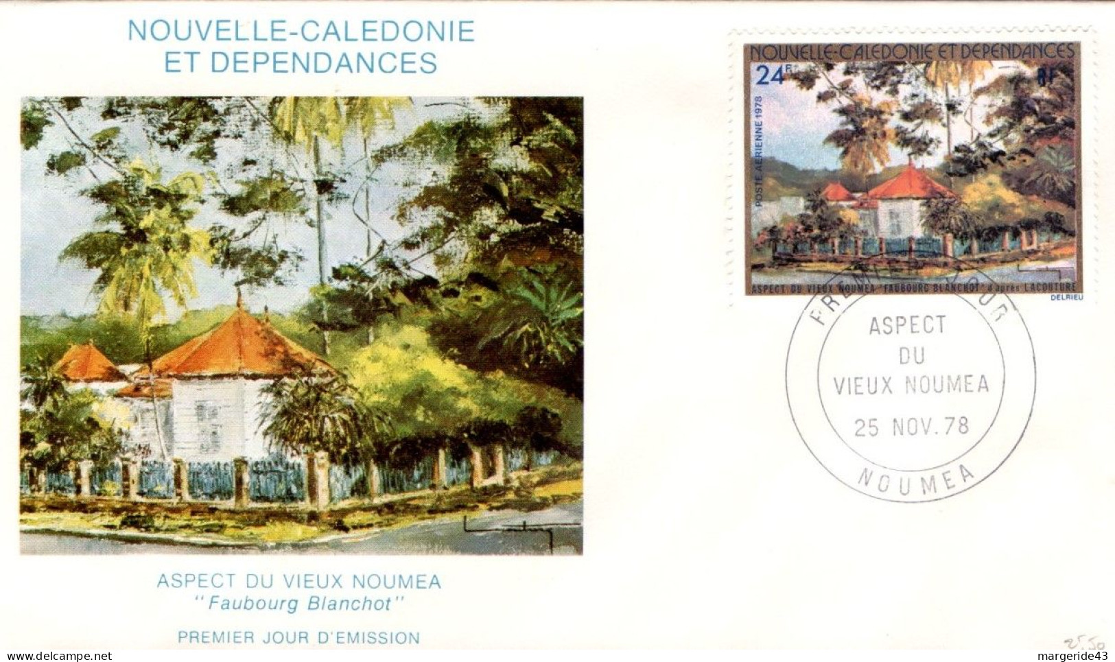 NOUVELLE CALEDONIE  LOT DE 59 FDC DIFFERENTES