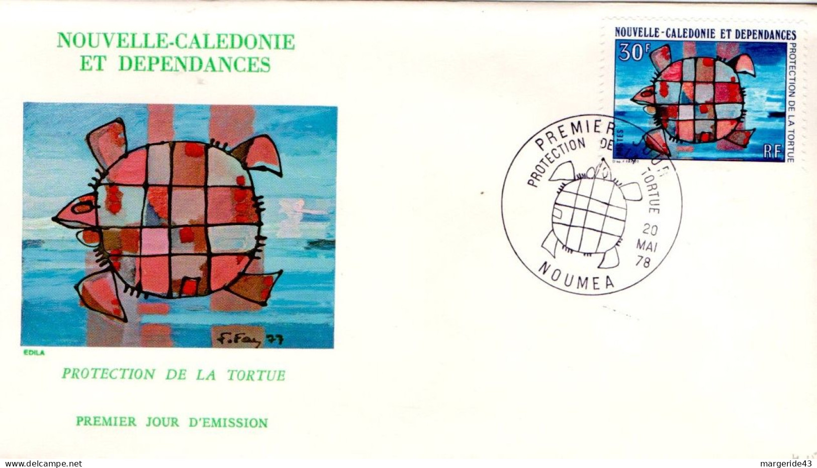 NOUVELLE CALEDONIE  LOT DE 59 FDC DIFFERENTES