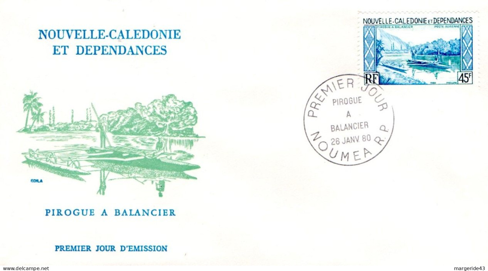 NOUVELLE CALEDONIE  LOT DE 59 FDC DIFFERENTES