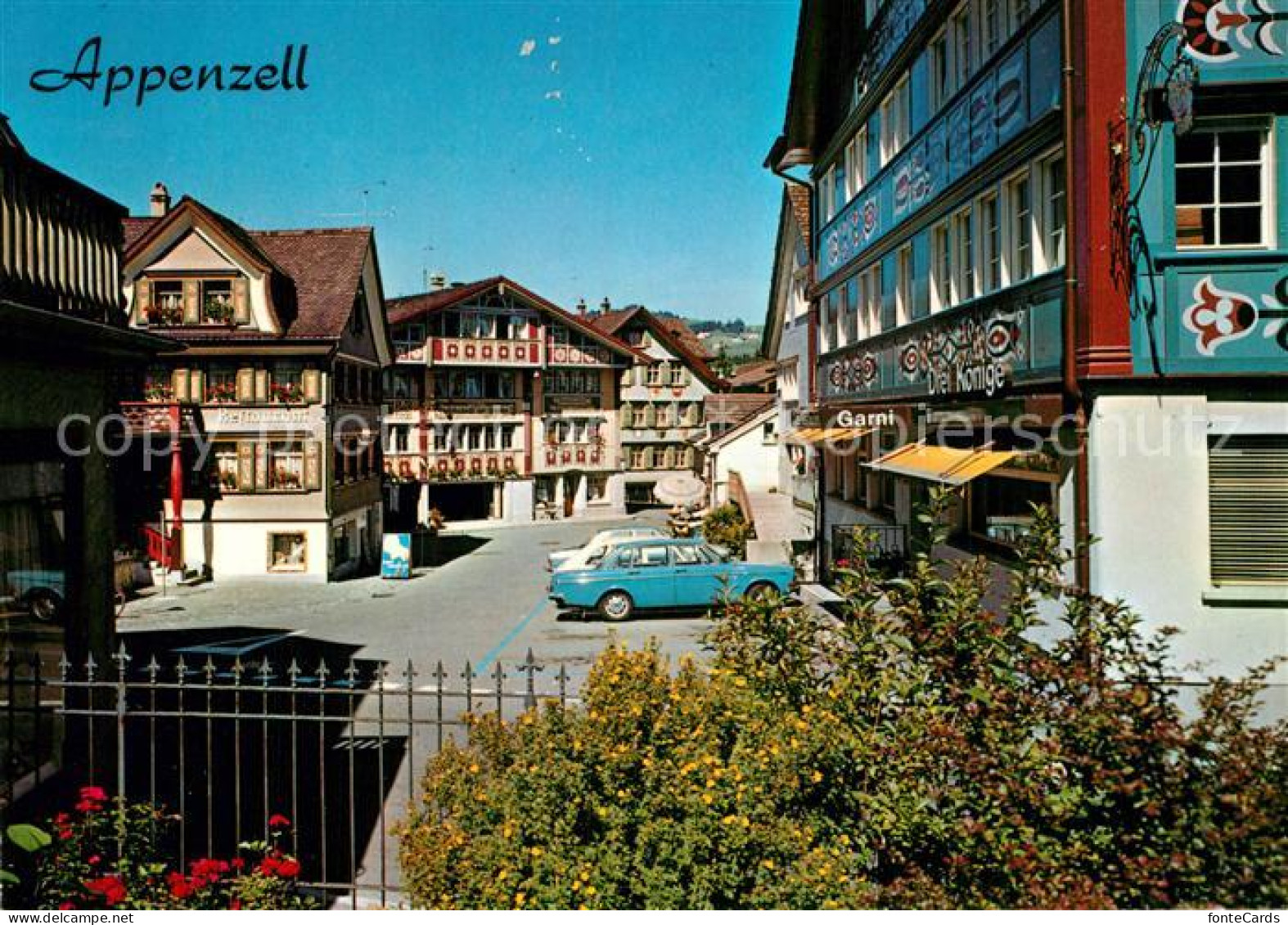 12987867 Appenzell IR Haeuserpartie Ortsmitte Appenzell IR - Andere & Zonder Classificatie