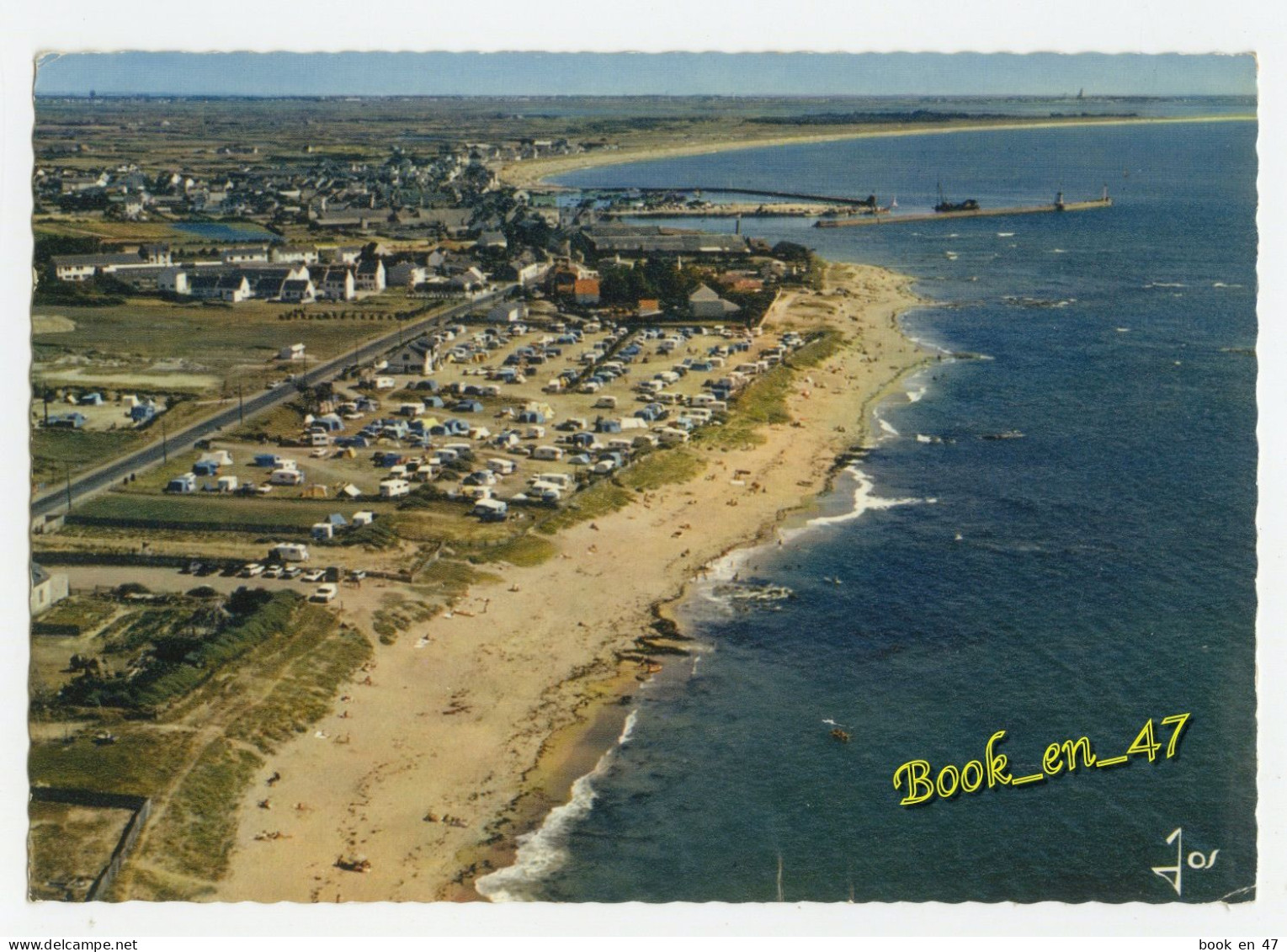 {92023} 44 Loire Atlantique La Turballe , Vue Générale ; Camping - La Turballe