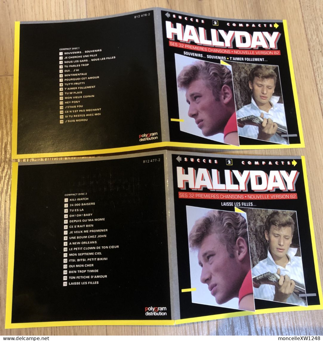 Johnny Hallyday - Double CD Ses 32 Premières Chansons Version 82 (1982) - Complete Collections