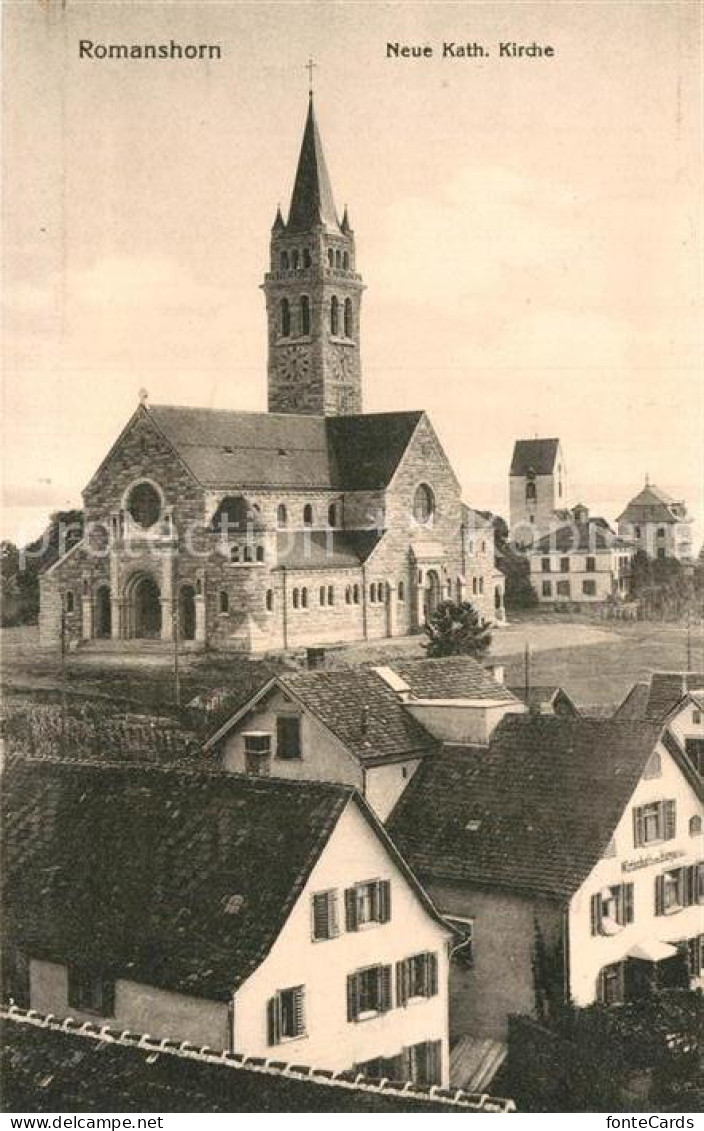 12981697 Romanshorn Bodensee Neue Katholische Kirche Romanshorn Bodensee - Autres & Non Classés