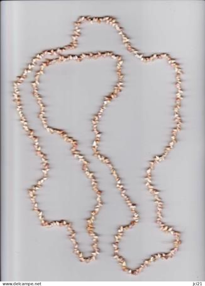 Collier De Coquillages De Polynésie Française TAHITI  _Dtahi28 - Conchiglie