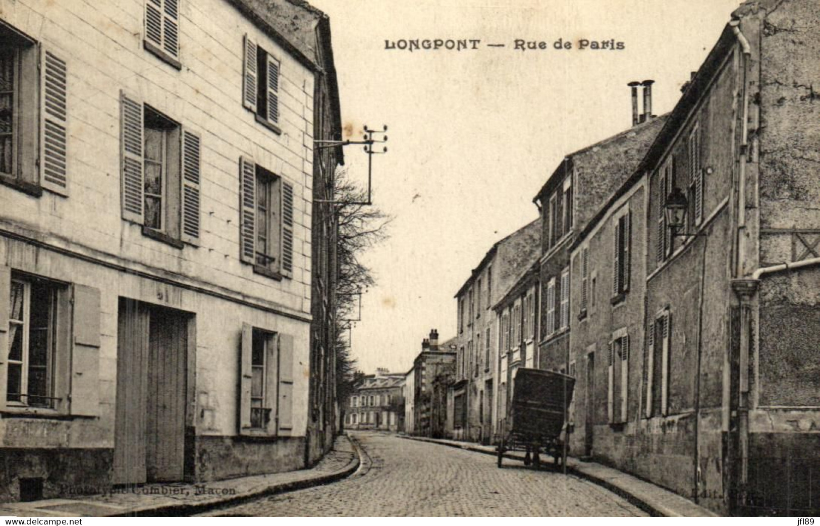 France > [02] Aisne > Longpont - Rue De Paris - 15121 - Autres & Non Classés