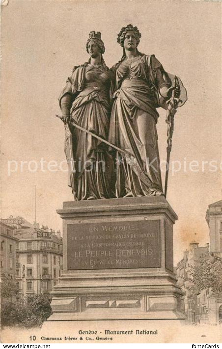 12974537 Geneve GE Monument National Nationaldenkmal Geneve GE - Sonstige & Ohne Zuordnung