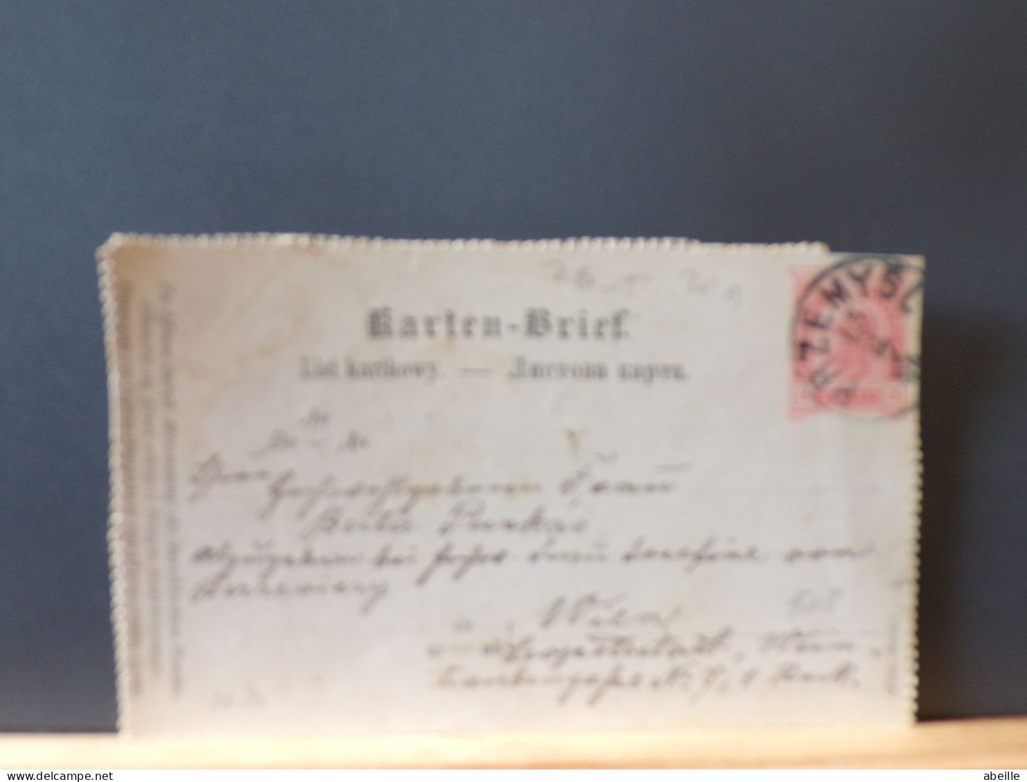 ENTIER503    DEVANT DE  CARTE-LETTRE  1894 - Kartenbriefe