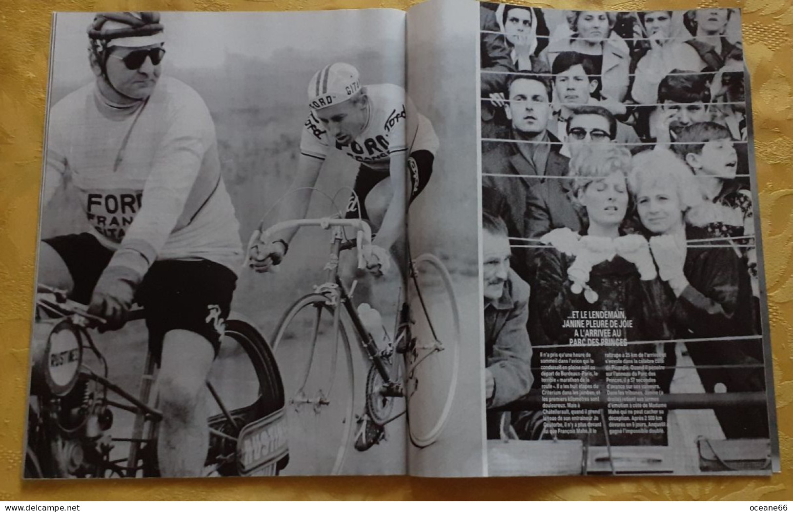 Paris Match Jacques Anquetil Hors Série Nombreuses Photos - Radsport