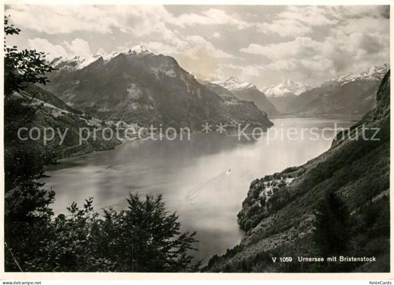 12953479 Urnersee Mit Bristenstock Alpenpanorama Urnersee - Sonstige & Ohne Zuordnung