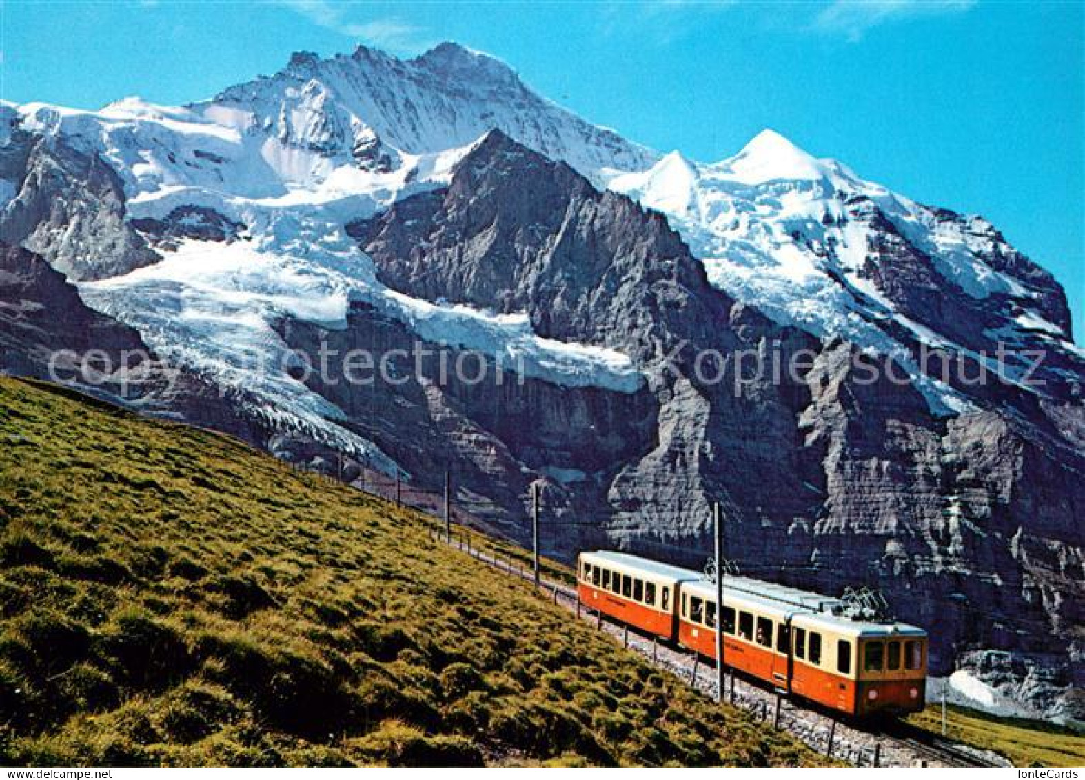 12951167 Jungfraubahn Kleine Scheidegg Jungfraujoch Jungfrau Jungfraubahn - Autres & Non Classés