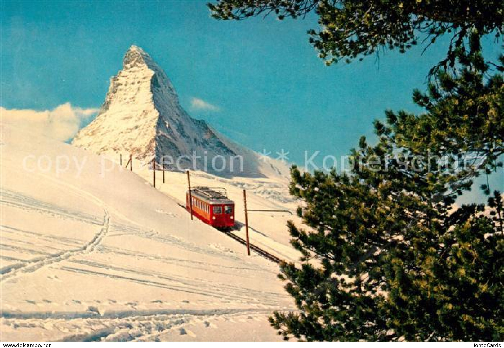 12951107 Gornergratbahn Zermatt Matterhorn  Gornergratbahn - Autres & Non Classés