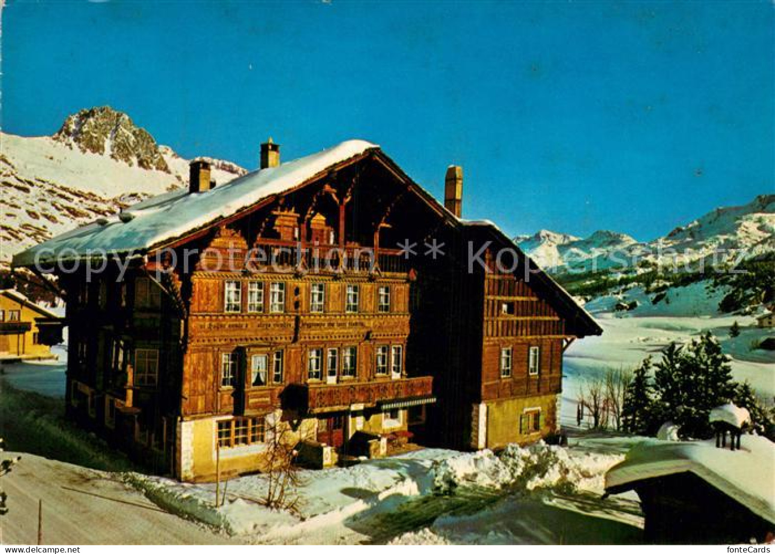 12940559 Maloja GR Schweizerhaus Maloja Graubuenden - Otros & Sin Clasificación