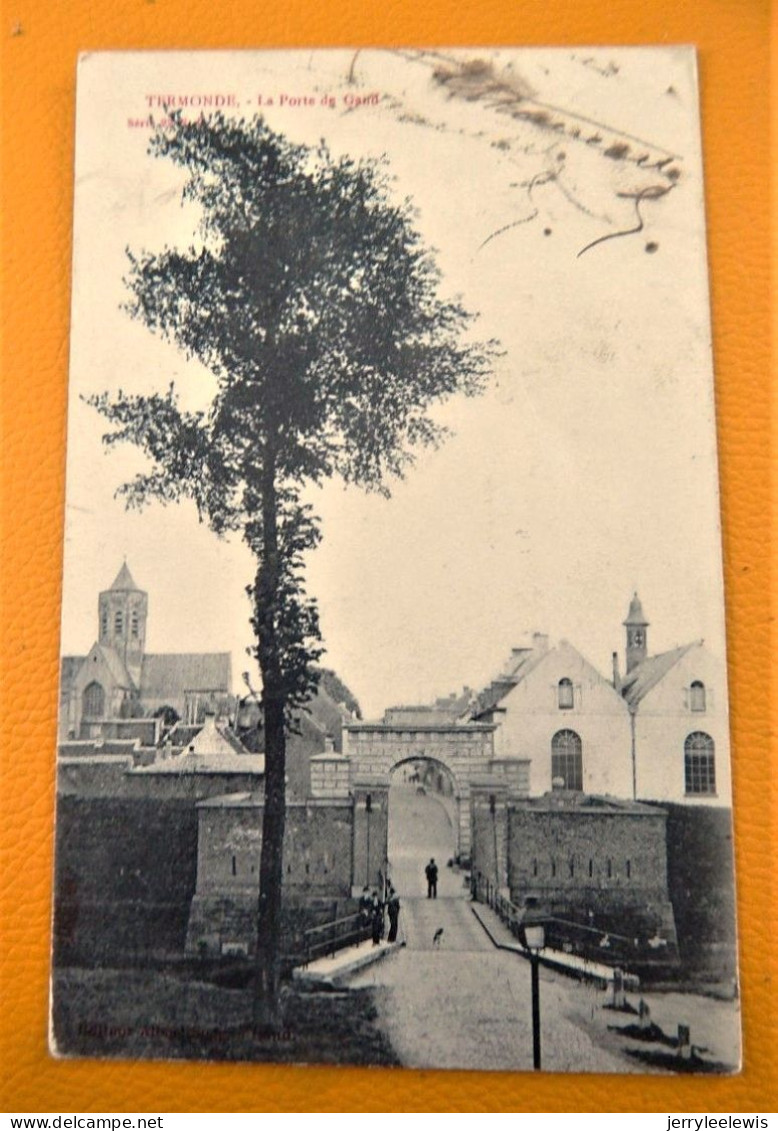 DENDERMONDE  -  TERMONDE - Gentsepoort  -  Porte De Gand  -  1903 - Dendermonde