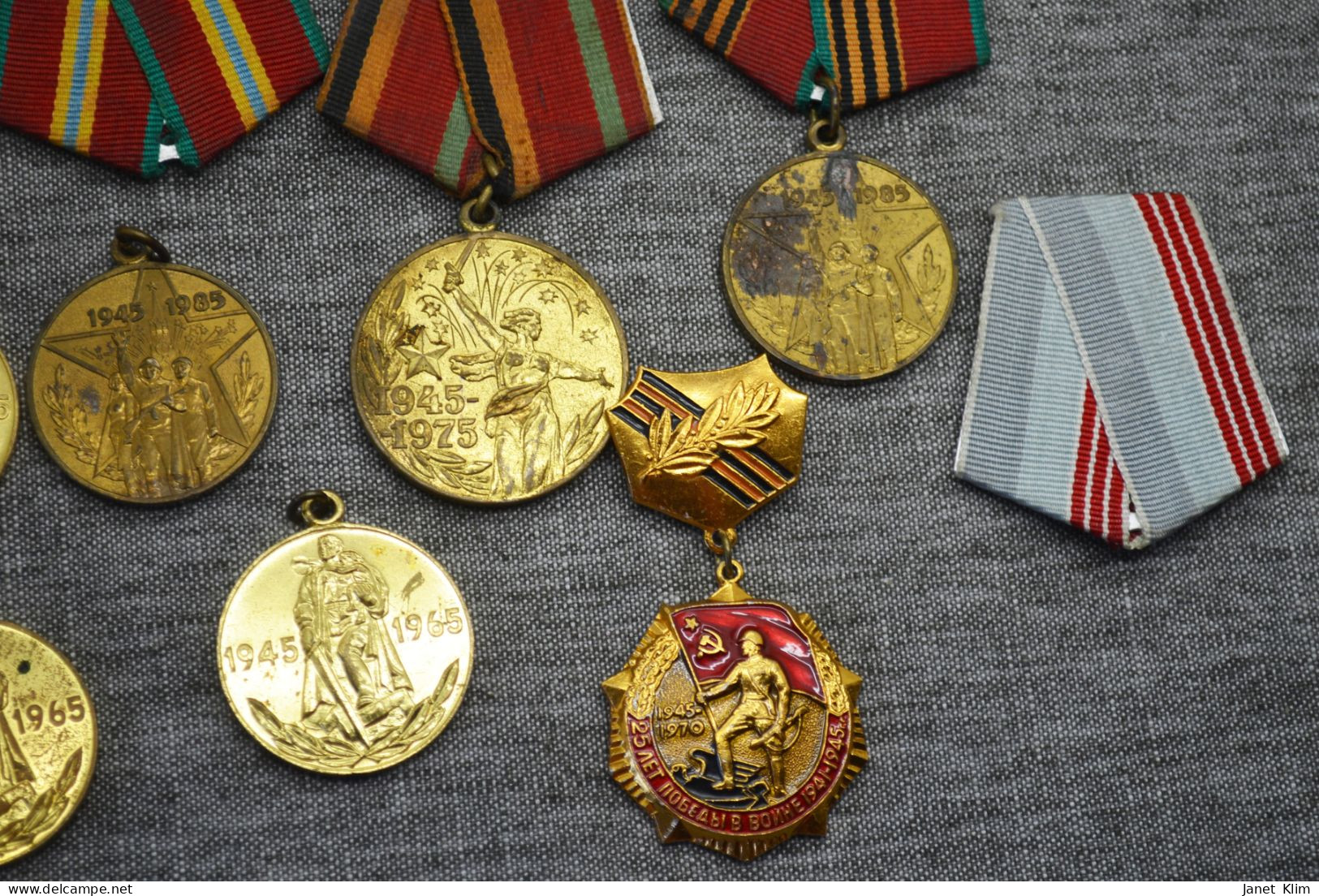 Vintage Lot Ussr Medals - Rusia