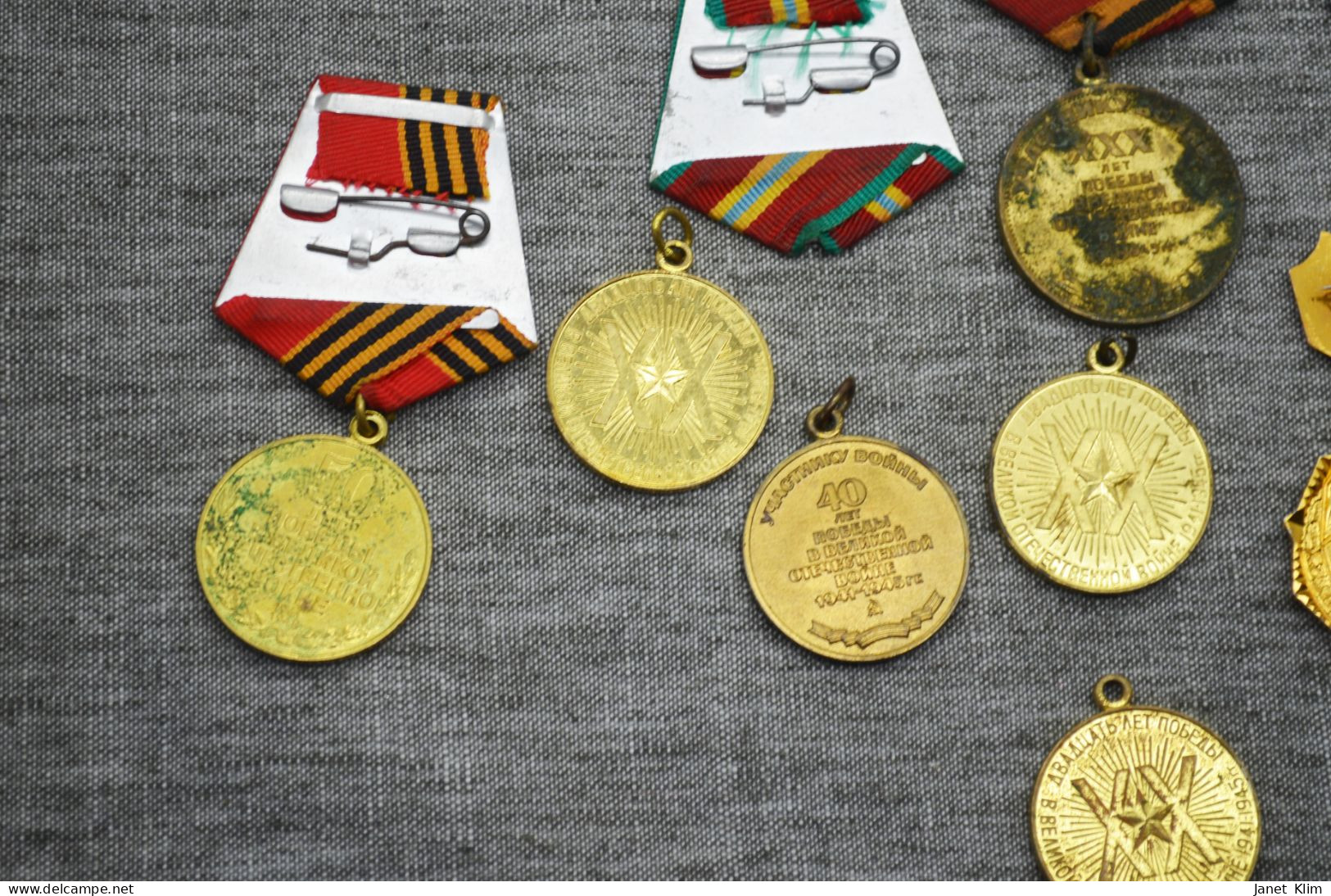 Vintage Lot Ussr Medals - Russie