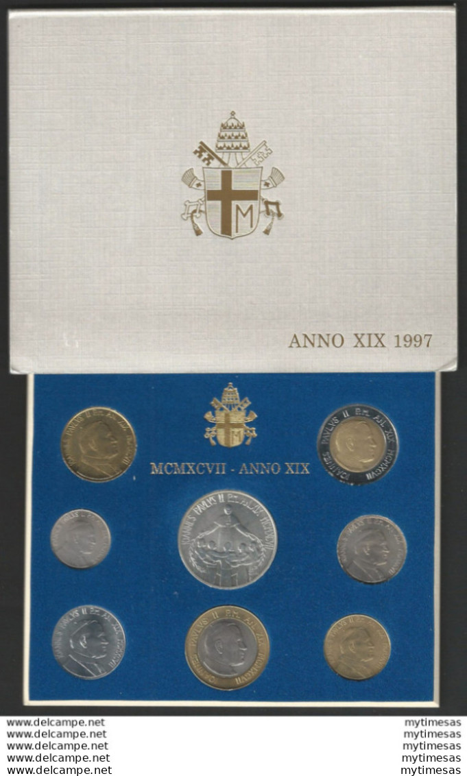1997 Vaticano Serie Divisionale 8 Monete FDC - Vaticaanstad