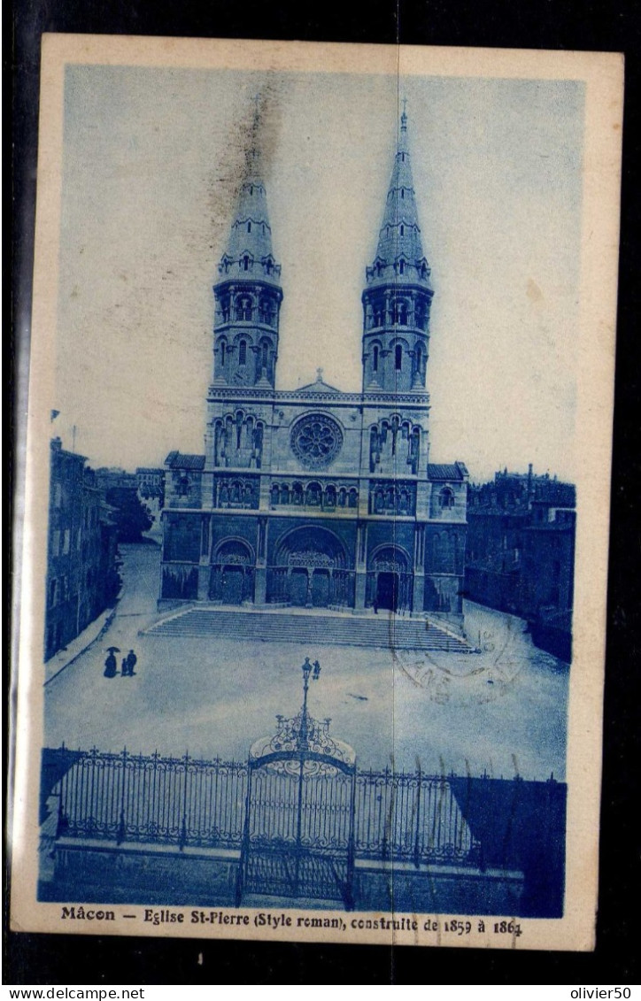 Macon - Eglise Saint-Pierre - Style Roman - Construite De 1859 A 1864 - Macon