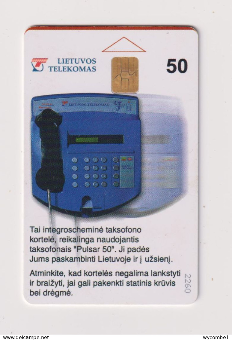 LITHUANIA - Human Rights Chip Phonecard - Lituania