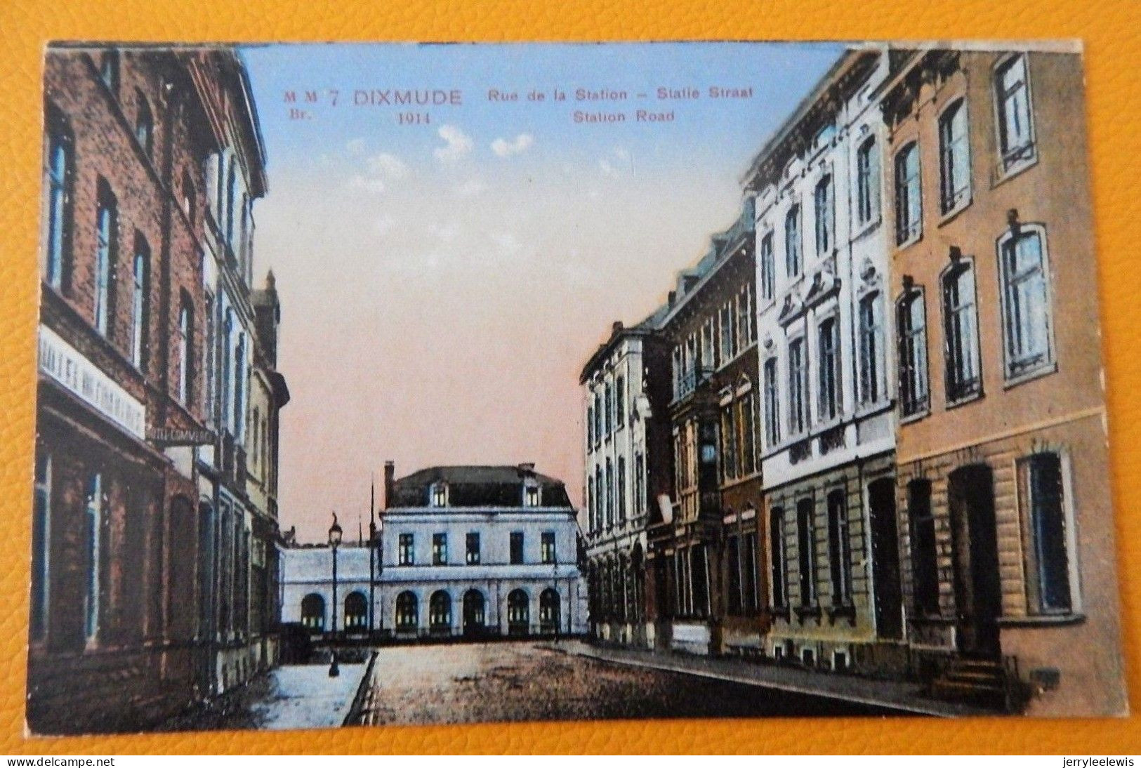 DIKSMUIDE  -  DIXMUDE -  Statie Straat  - Rue De La Station - Diksmuide