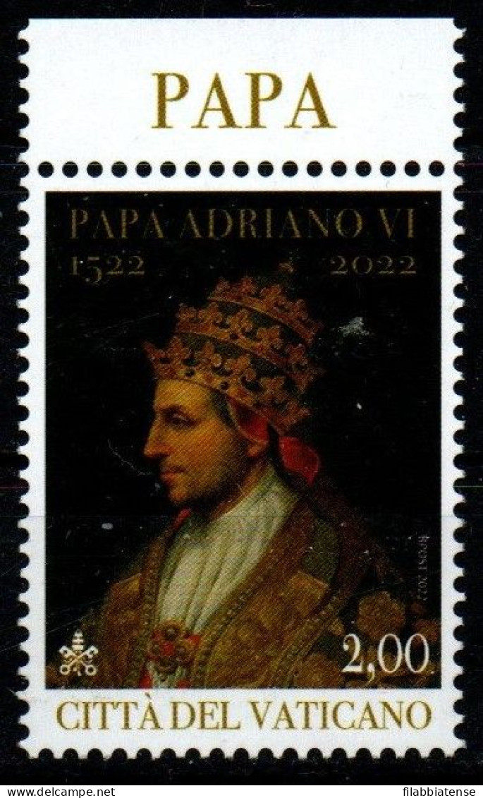 2022 - Vaticano 1909 Papa Adriano   +++++++++ - Unused Stamps