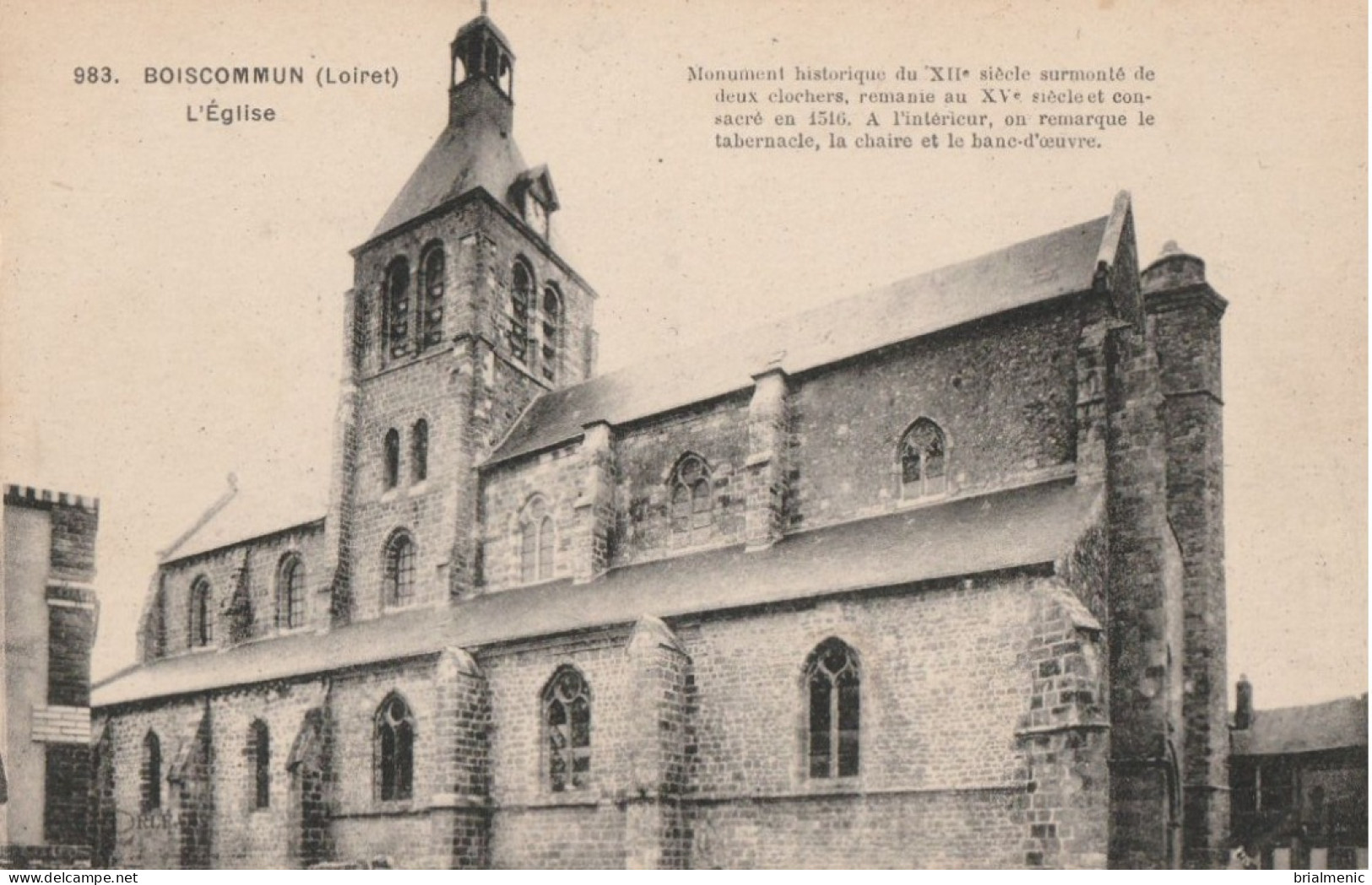 BOISCOMMUN  L'église - Sonstige & Ohne Zuordnung