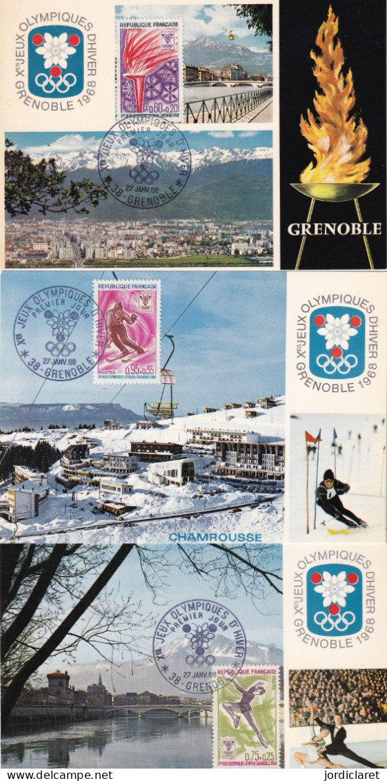 MAXIMA  FRANCIA - Hiver 1968: Grenoble