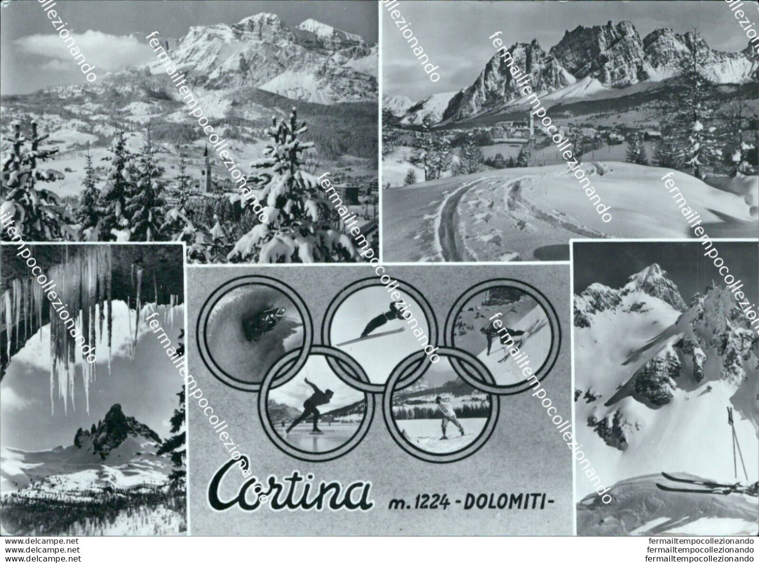 Br181 Cartolina Cortina Dolomiti Provincia Di Belluno Veneto - Belluno