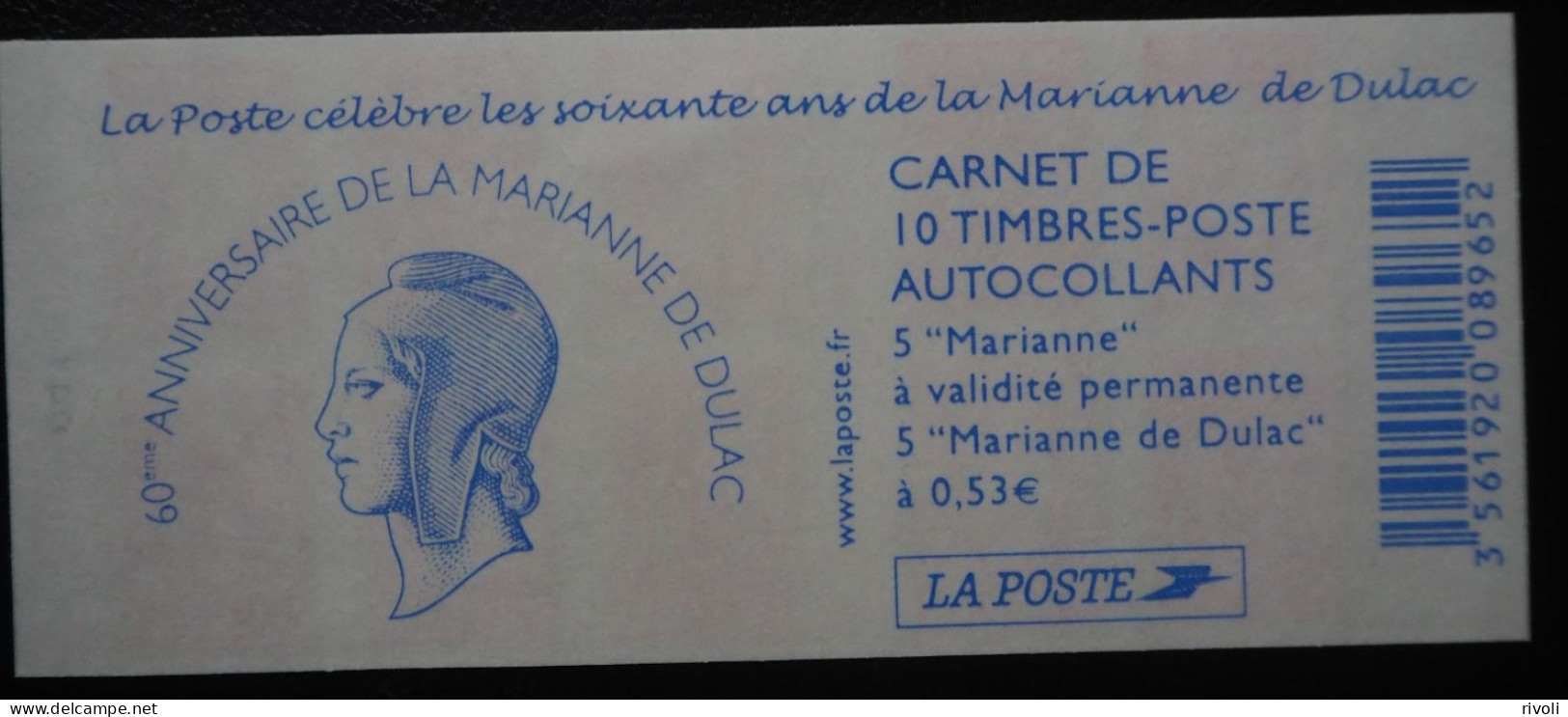FRANCE 2005 CARNET MARIANNE DE LAMOUCHE + DULAC Non Plié N° 1513 Cote 32 € - Moderne : 1959-...