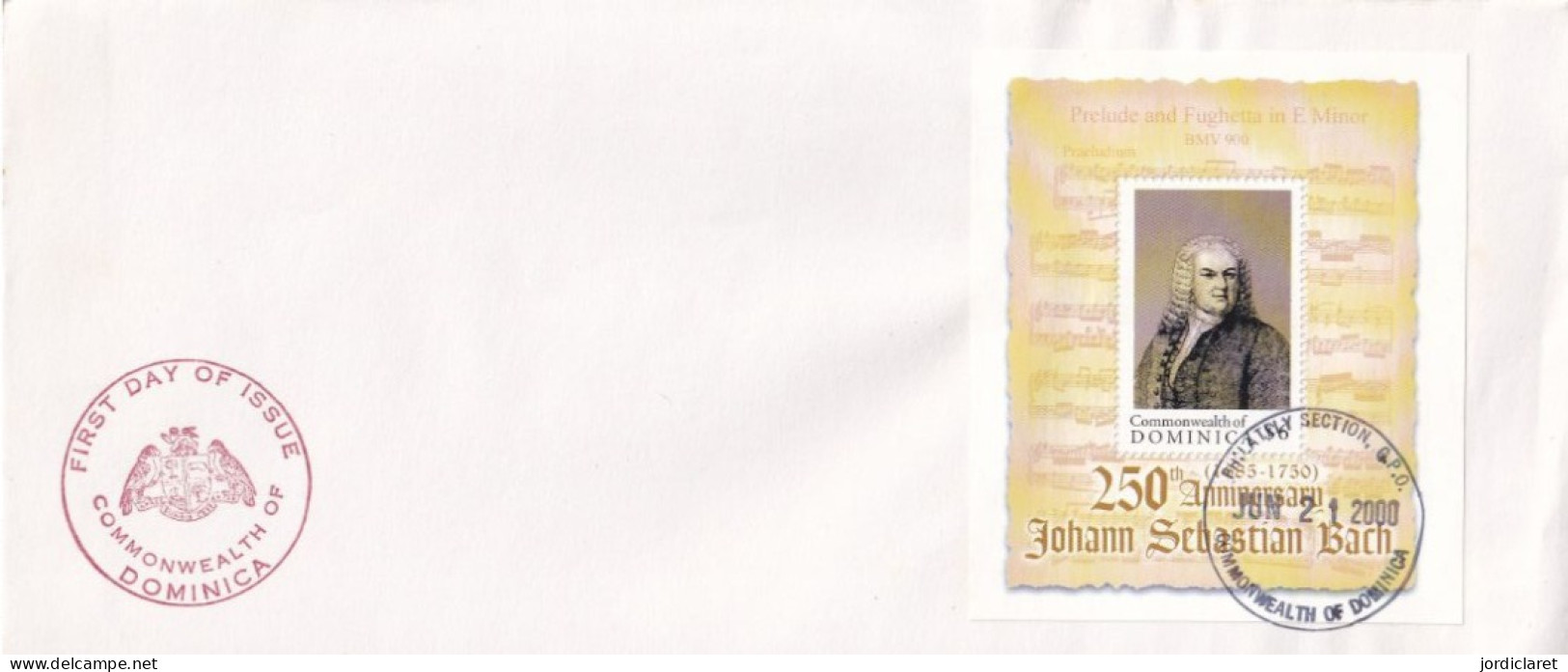 FDC DOMINICA   JOHANN SEBASTIAN BACH - Musica