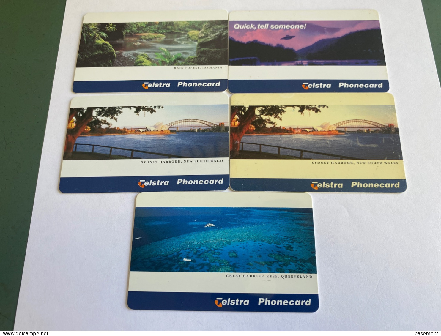 - 2 - Australia Chip 5 Different Phonecards - Australia